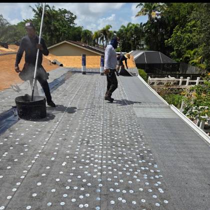 Photo of the finished roof posted by Elena R. with their Google review