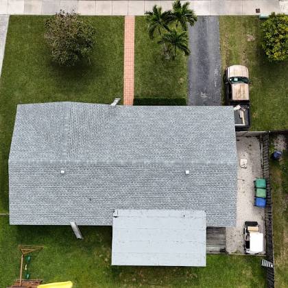 Photo of the finished roof posted by Kawika P. with their Google review
